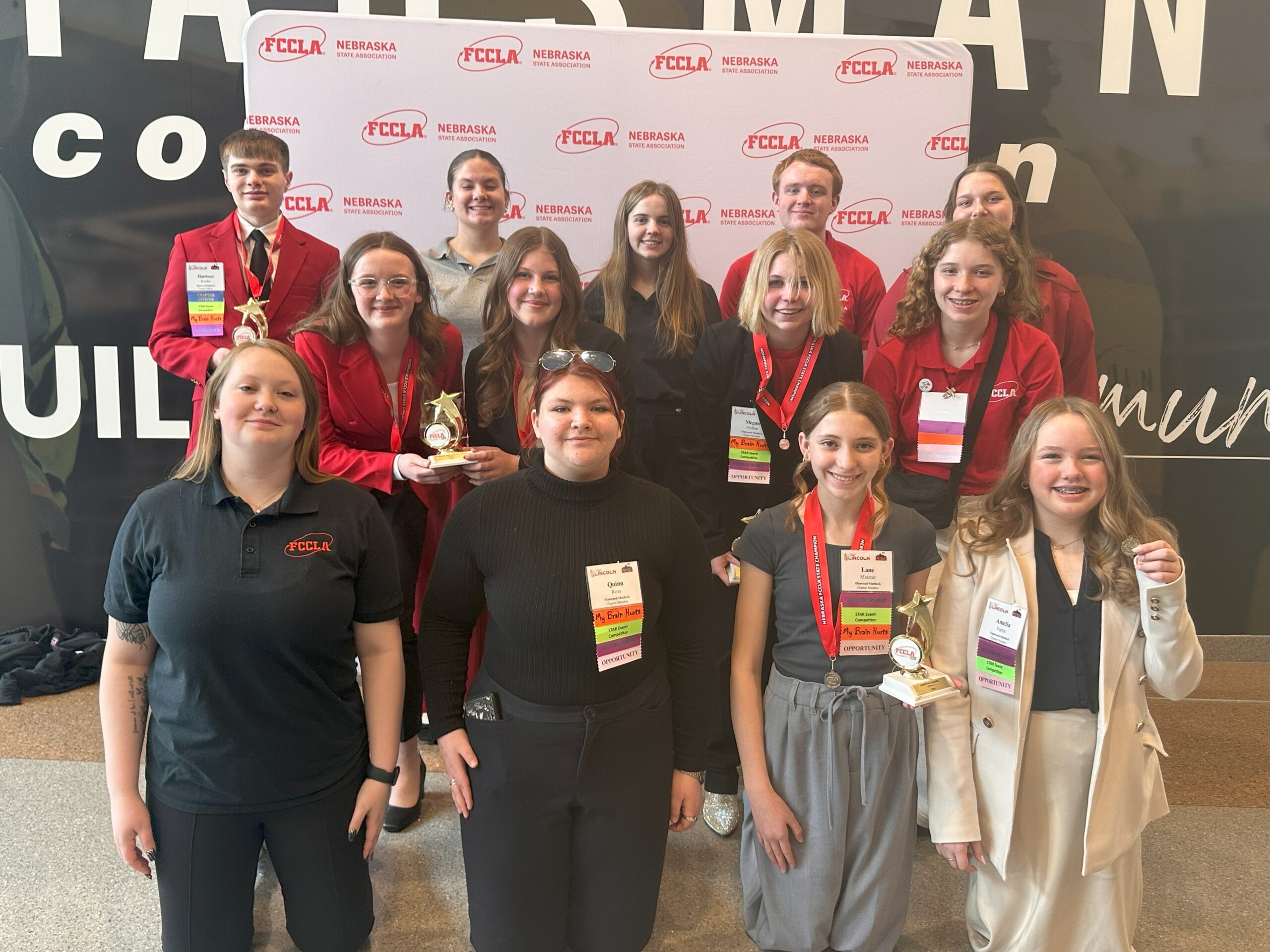 2025 State Leadership Conference Competitors Group Photo