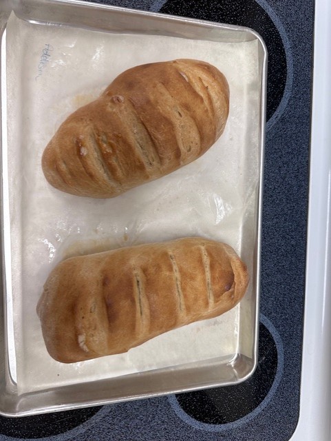 Bread Loaves After Baking