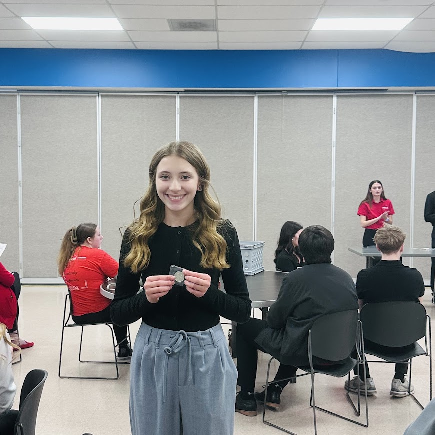 Lane Meister with Silver Medal